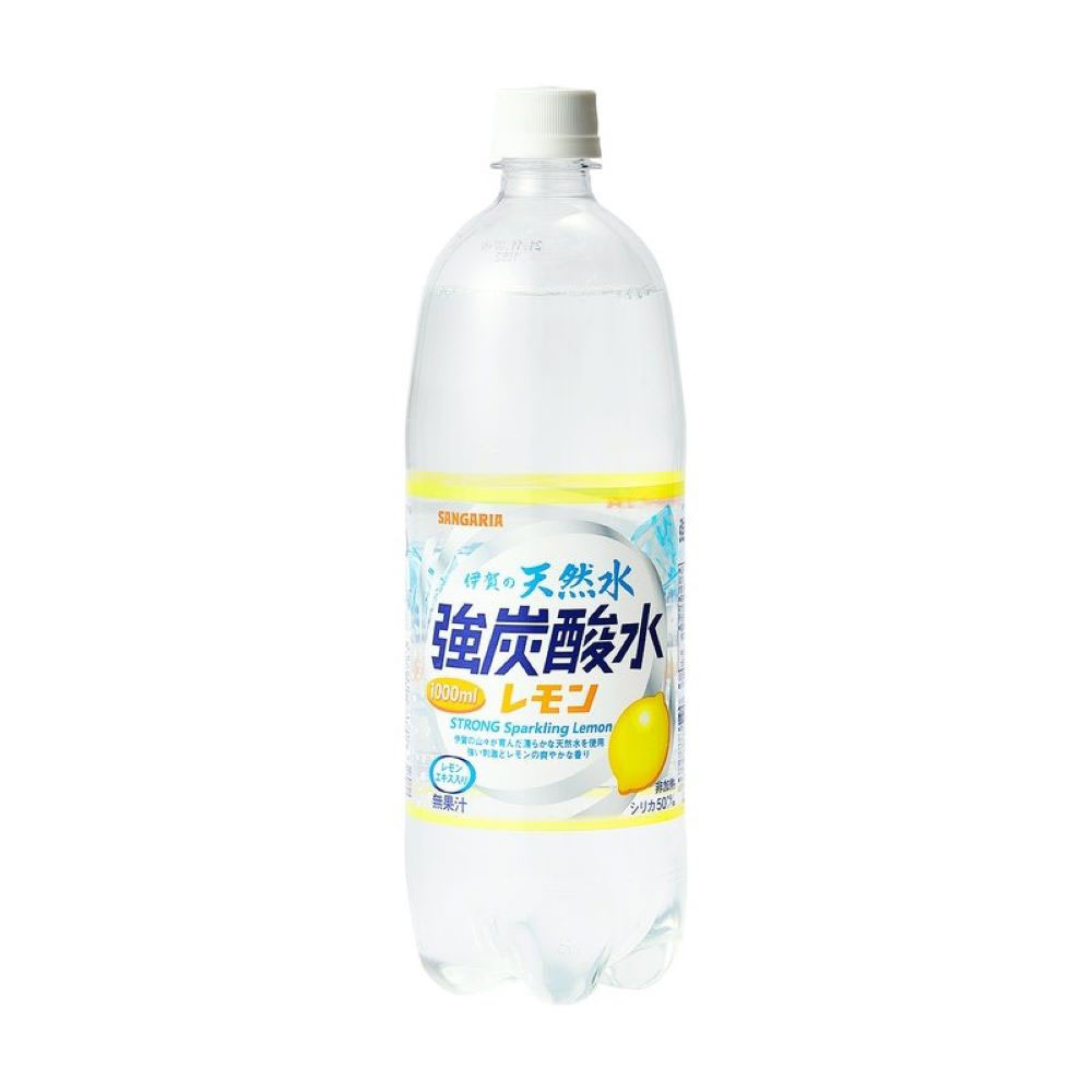 伊賀の天然水強炭酸水レモン