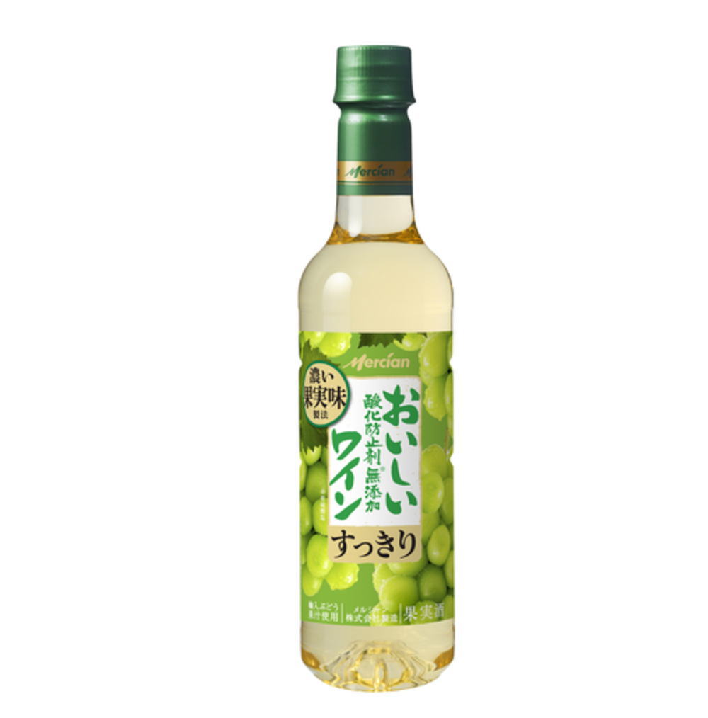 おいしい酸化防止剤無添加　白ワイン