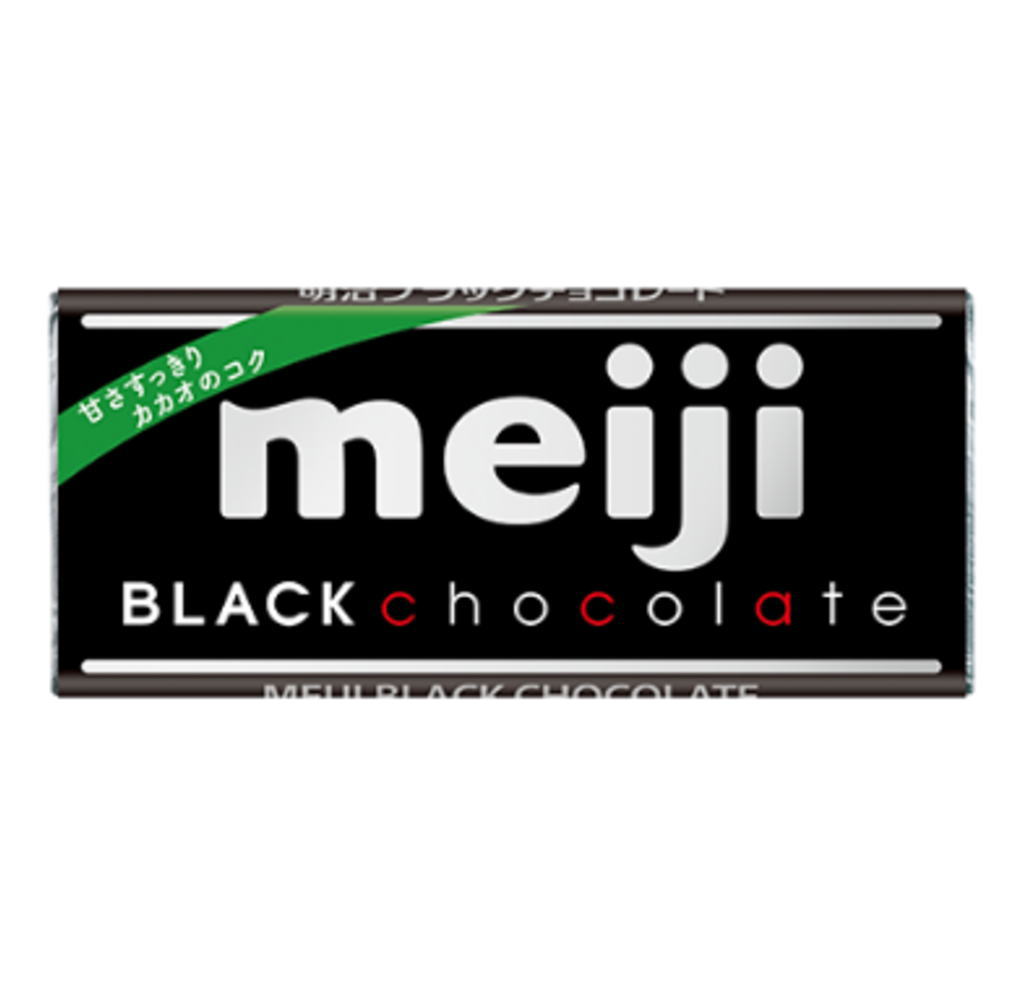 明治ブラックチョコ