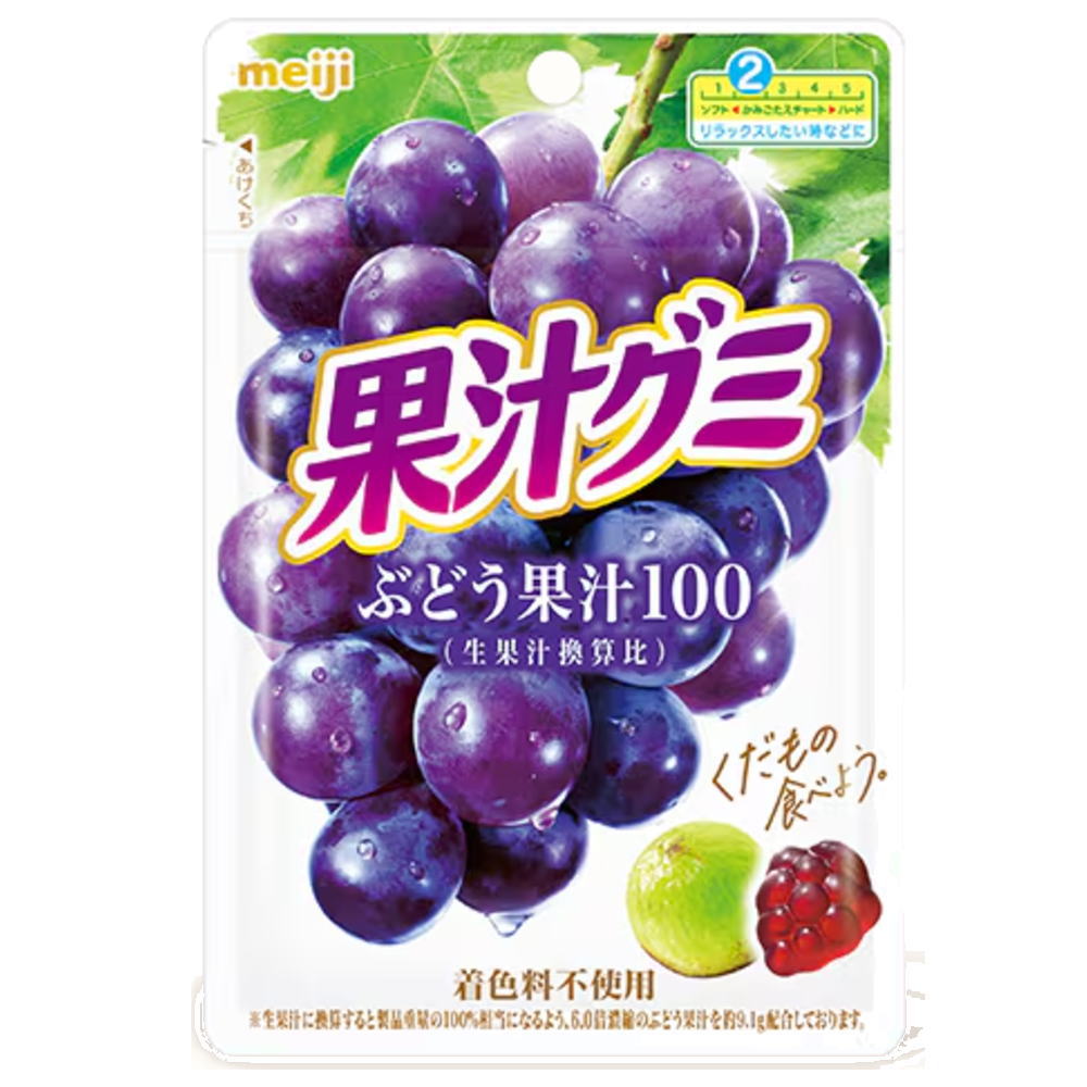 果汁グミ　ぶどう