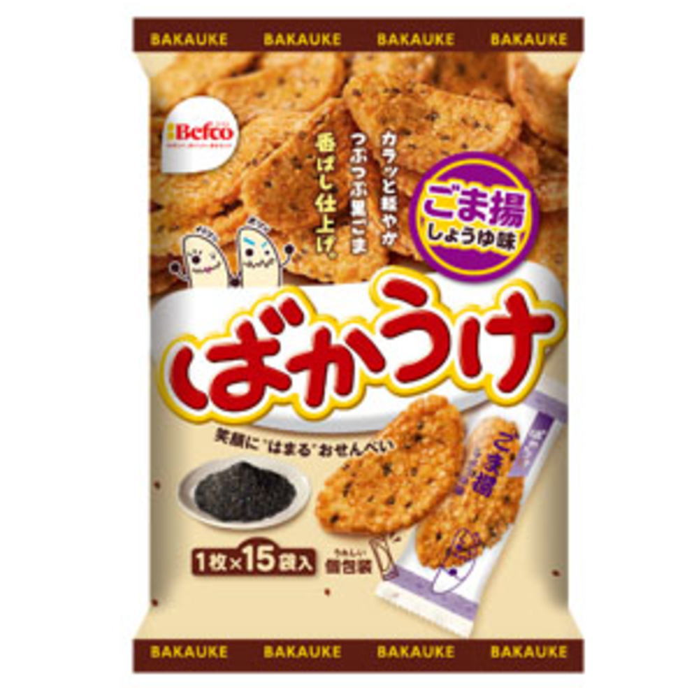 ばかうけ　ごま揚しょうゆ味